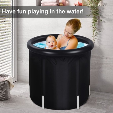 2024 Ванна для ледяной ванны 75см Черный