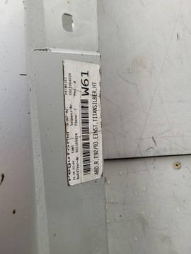 РАМА РАМА ПРАВАЯ РАМА BMW E92 E93 TITANSILBER 06-13