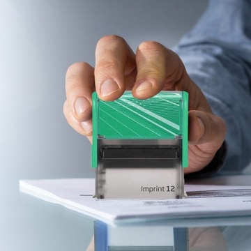 Отпечатка для соответствия оригинальной Trodat 8912 в офисную компанию Zielona