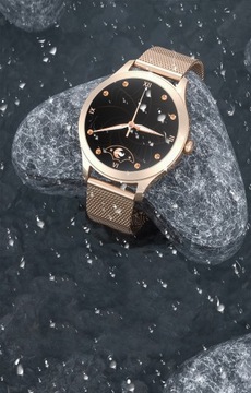 Женские умные часы Maxcom FW42 Gold с пульсоксиметром