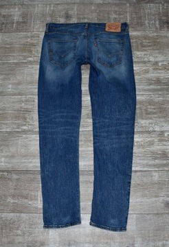 Levis 520 Stretch Spodnie Dżinsy Jeans 33/34