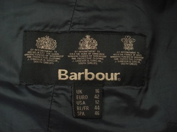 BARBOUR GRACE POLARQUILT Ocieplana Pikowana PARKA IDEAŁ r XL