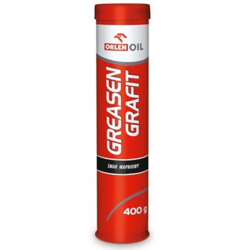 Smar Wapniowy Grafitowy Orlen Oil GREASEN GRAFIT | 400g KARTUSZ TUBA NABÓJ