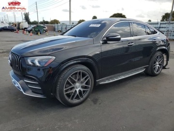 Mercedes GLE V167 2021 Mercedes-Benz GLE 2021r., COUPE AMG 53 4MATIC, od ubezpieczalni 3.0 Benzyna
