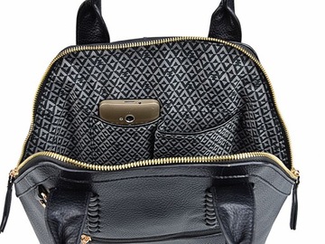 Женская сумка Lulu с геометрическим узором и ремешком