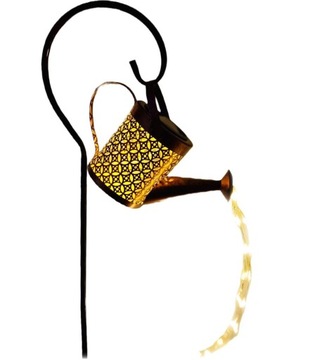 LAMPA OGRODOWA SOLARNA KONEWKA LED WBIJANA Z CZUJNIKIEM OZDOBA GIRLANDA XXL