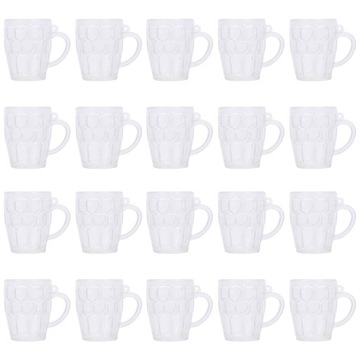 Mini Kubki Plastikowe Kubki Szklane Piwa 20 Szt