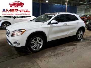 Mercedes GLA I 2019 Mercedes-Benz GLA 2019, 2.0L, od ubezpieczalnii 2.0 Benzyna 208KM