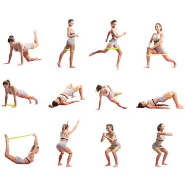 ЭПЕНТЫ ДЛЯ УПРАЖНЕНИЙ МАТЕРИАЛ ТРЕНИРОВОЧНЫЕ ЛЕНТЫ БЕДРО РЕЗИНОВАЯ ЛЕНТА