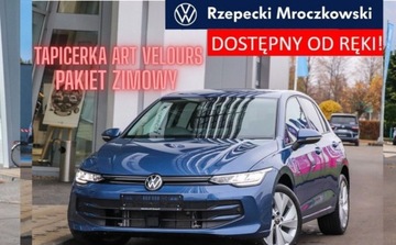 Volkswagen Golf VIII Hatchback Facelifting 1.5 TSI 150KM 2025 Volkswagen Golf 150 KM, Art Velours, Pakiet Zimowy, od reki 1.5 Benzyna