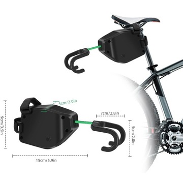 ТЯГА ДЛЯ ВЕЛОСИПЕДА 2,5 М, ТЯГОВЫЙ РЕМЕНЬ ДЛЯ ВЕЛОСИПЕДА, РЕМЕНЬ ДЛЯ ТЯГИ ВЕЛОСИПЕДА