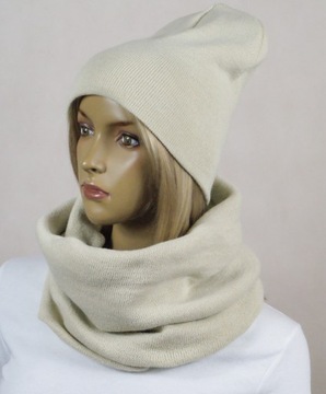 НАБОР ШАПКА + ШАРФ-ТРУБКА # 46