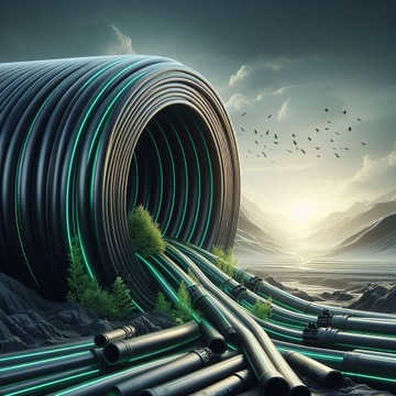 Монтажная труба fi20 100M для садового поливного шланга ПРОЧНАЯ ПРОЧНАЯ ГИБКАЯ