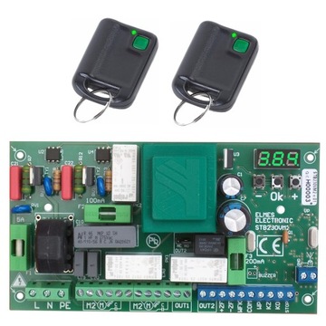 Komplet: STB230VM2 ster. bramy + 2x UMB100HT pilot