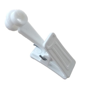 ŻABKI DO SZYNY SUFITOWEJ PCV RUCHOMA ROLKA 50SZT