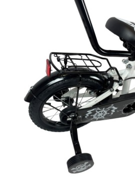 ДЕТСКИЙ ВЕЛОСИПЕД ДЛЯ МАЛЬЧИКА BMX ВЕЛОСИПЕД 12 ДЮЙМОВ ПИРАТ КОРЗИНА РУКОВОДСТВО