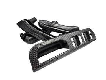 Комплект карбоновых ручек на обшивке двери VOLKSWAGEN Golf IV 1997-2006 гг.