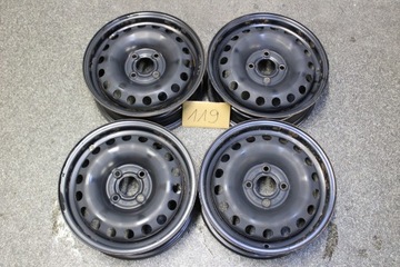 VW UP SKODA CITIGO SEAT MII 12R- FELGI STALOWE 14 4X100 ET45 1S0601027