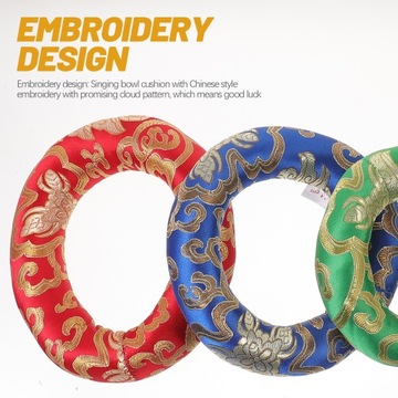 Mat Gong Uchwyt na misę tybetańską Jedwabny b