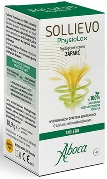 Aboca Sollievo Physiolax 45 tabletek NA ZAPARCIA
