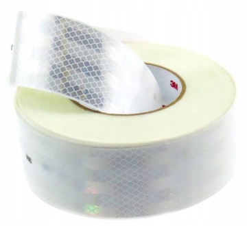 КОНТУРНАЯ СВЕТООТРАЖАЮЩАЯ ЛЕНТА 3M 983-10 ES БЕЛАЯ