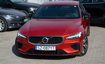 Volvo S60 III 2020 Volvo S60 T6 341 AWD R-Design ACC Pamięć Komforty Nappa Webasto Blis Kamera, zdjęcie 39