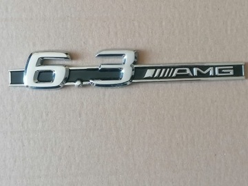 MERCEDES 6.3 AMG LOGO EMBLEMAT