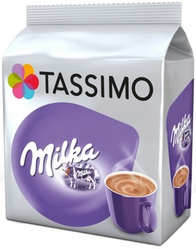 TASSIMO Kapsułki Milka Gorąca czekolada 8 kapsułek
