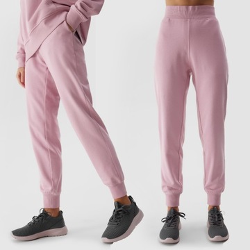 4F SPODNIE DRESOWE DAMSKIE JOGGERY SS24