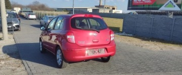 Nissan Micra IV Hatchback 5d 1.2 80KM 2012 Nissan Micra 1.2 benz,AUTOMAT ,niski pot przebieg,nawigacja 1.2 Benzyna, zdjęcie 6