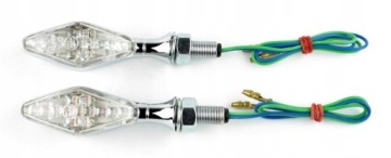 СВЕТОДИОДНЫЕ УНИВЕРСАЛЬНЫЕ ИНДИКАТОРЫ БЕЛЫЙ ХРОМИРОВАННЫЙ РАССЕИВАТЕЛЬ