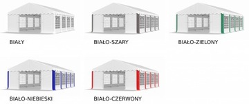 ДОМАШНЯЯ ПАЛАТКА 5х8 для садовой вечеринки РАЗНЫЕ ЦВЕТА