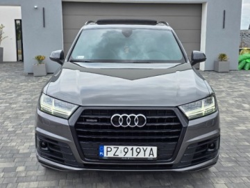 Audi Q7 II SUV 3.0 TDI 272KM 2018 Audi Q7 3.0 282PS 3xS-Line 7 Foteli Salon Polska Piekna Gwarancja 3.0, zdjęcie 39