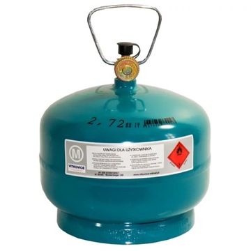 BUTLA turystyczna GAZOWA 2 kg LPG propan-butan Vitkovice Milmet