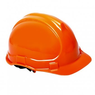 Kask ochronny kategoria III pomarańczowy Lahti Pro