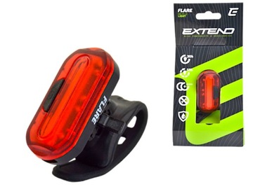 LAMPKA ROWEROWA TYLNA LAMPA NA ROWER TYŁ COB LED