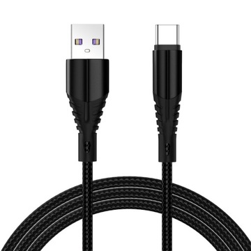5 sztuk 3M 3A USB typ C kabel USB szybkie ładowani