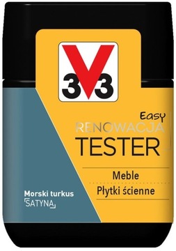 V33 Easy Renowacja Tester Morski Turkus 0,075L