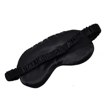 BLACKOUT SLEEPING ПОВЯЗКА 100% ШЕЛК черный мягкий + БЕСПЛАТНО