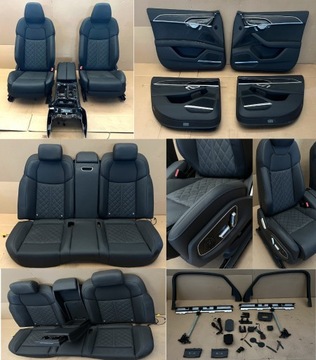 IDEALNE KPL. FOTELE AUDI A8 D5 LIFT MODUŁY ROLETY WENTYLOWANE 23r.