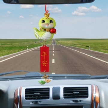 2025 Rok Węża Wiszący Wisiorek, Dekoracja Chińskiego Nowego Roku, Styl D