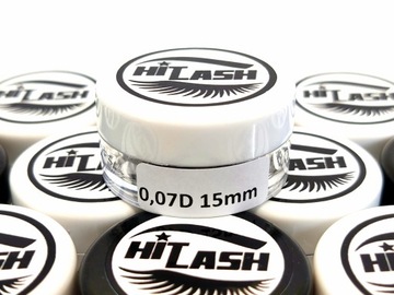 HITLASH готовые пучки ресниц 200 пучков 5D 0,07C 9 мм