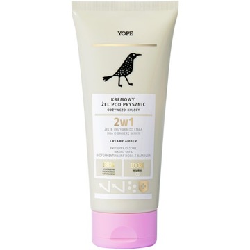 YOPE ŻEL POD PRYSZNC ODŻYWCZO KOJĄCY CREAMY AMBER