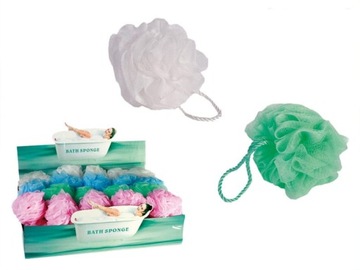 GĄBKA SIATECZKOWA MYJKA POD PRYSZNIC DO KĄPIELI