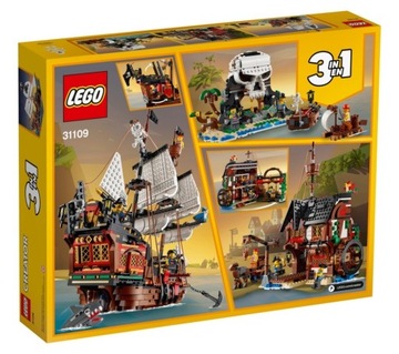 LEGO Bricks Creator 31109 Пиратский корабль