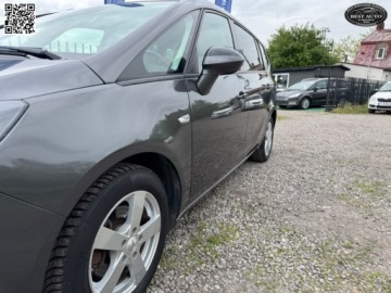 Opel Zafira C Tourer 1.4 Turbo ECOTEC 140KM 2012 Opel Zafira 7 osobowy -Tourer- Szwajcaria - Po przegladzie olejowym Gwara, zdjęcie 14