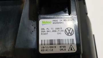 ЛАМПА ДХО СВЕТОДИОДНАЯ ГАЛОГЕННАЯ ПРАВАЯ VW T-ROC 2GA941056