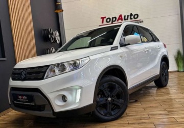 Suzuki Vitara III SUV 1.6 DDiS 120KM 2015 Suzuki Vitara 1.6 gwarancja MANUAL carplay LED KAMERA Bezwypadkowa