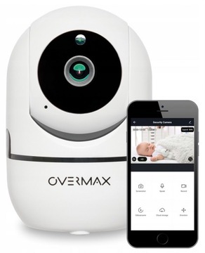 NIANIA ELEKTRONICZNA KAMERA WiFi OBROTOWA FullHD