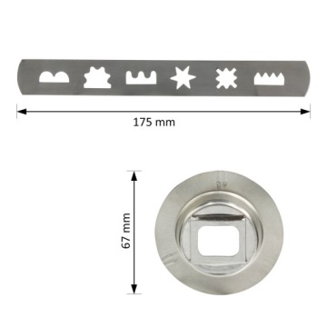 ФОРМЫ ДЛЯ ПЕЧЕНЬЯ, АРАХИС МОЛДЕР, 10 шт #10